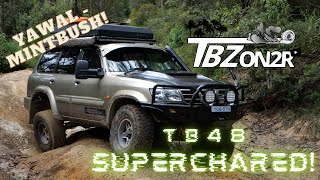 Supercharged TB48 Patrol  YawalMintbush campground [upl. by Naryk736]