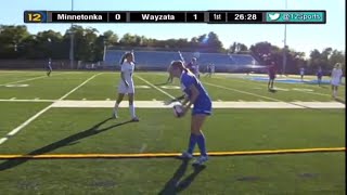 Wayzata vs Minnetonka Girls High School Soccer [upl. by Delwin450]