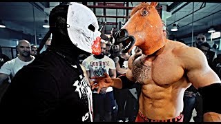 The Faceless VS Anabolic Horse  Strength Wars League 2K17 24 [upl. by Aenil212]