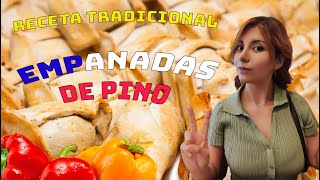 Receta tradicional Empanadas de Pino Chilenas por chilenaincognita y el tío ql [upl. by Gav499]