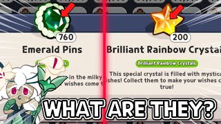 So What are Brilliant Rainbow Crystals amp Emerald Pins for CRK [upl. by Aihsenot]