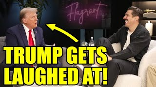 Andrew Schulz LAUGHS In Trumps Face As Trump Tells MASSIVE Whopper [upl. by Melinde]