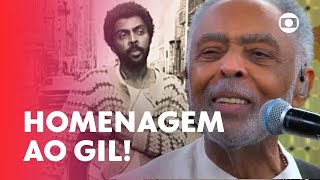 Gilberto Gil visita o passado e recebe homenagens no seu aniversário  Domingão com Huck  TV Globo [upl. by Talanian373]