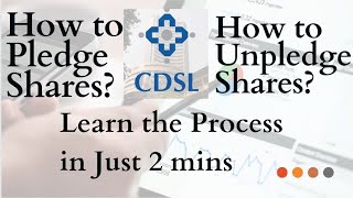 How to Pledge Shares in Angel Broking How to Pledge Share in CDSL Pledge and Unpledge kaise kare [upl. by Adnim]