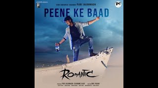 Peene ke Baad Lyrical Video Romantic  Akash Puri  Puri Jagannath [upl. by Dafna]