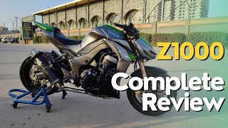 Kawasaki Z1000 2016 Complete Review  Hammad Hyder Vlogs [upl. by Nilac]