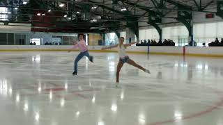 Sofia Jarmoc amp Luke Witkowski Jr Pairs SP Mid Atlantic Champs 2024 [upl. by Jamil]