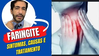 FARINGITE Causas sintomas como evitar e aumentar a imunidade para prevenir dor de garganta [upl. by Nehr]