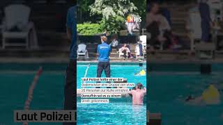 Bademeister in Freibad zusammengeschlagen nius sommer freibad [upl. by Stiruc]