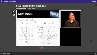 Algebra I Course Sample  Edgenuity [upl. by Mitchael]