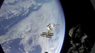 Soyuz Docking with ISS  Blue Danube Waltz [upl. by Soisinoid667]