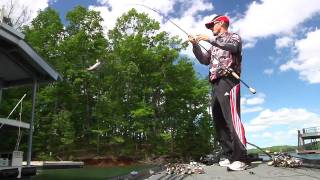 John Crews Fishing His Spro Fat John At Lake Lanier  Tackle Warehouse VLOG 160 [upl. by Ahsiner]