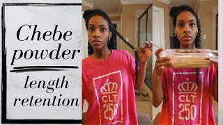 CHEBE POWDER For Quick Hair Growth and Length Retention [upl. by Haidabej]