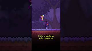 CORRUPÇÃO VS CARMIM QUAL É MELHOR  Terraria shorts [upl. by Amelita]