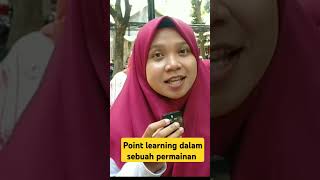 POINT LEARNING DALAM SEBUAH PERMAINAN BELAJAR SAMBIL BERMAIN sorotan sekolah sekolahislam [upl. by Nickelsen659]