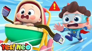 Lets Buckle Up Baby  Seatbelt Safety Song  Nursery Rhymes amp Kids Songs  Yes Neo [upl. by Norraf]