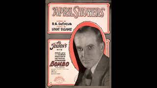 Al Jolson April Showers arr for a Tenor Sax Solo with a Piano Accompaniment [upl. by Reltuc]