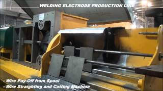 ARA MAKINA  WELDING ELECTRODE PRODUCTION PLANT [upl. by Eneryt446]