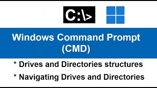 Navigating Drives and Directories with Command Prompt CMD [upl. by Ylrac]