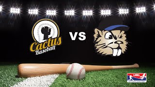 Le baseball de la LBMQ  VIC vs ACT [upl. by Ziwot]