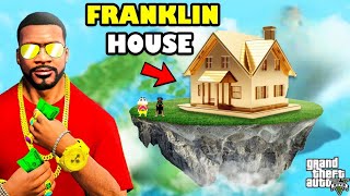 Franklin Upgrade Flying Quadrillionaire Luxury House In GTA 5  SHINCHAN and CHOP [upl. by Faso]