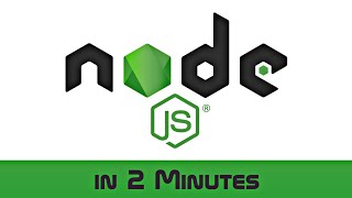 Learn Node js in 2 minutes  Node js Explained [upl. by Inoue]