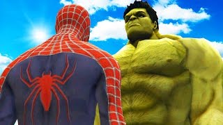 BIG HULK VS SPIDERMAN  THE INCREDIBLE HULK VS SPIDERMAN 2002 [upl. by Tung]