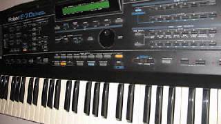 Roland E70 Demo Song nr4  Paprika  Demo Music [upl. by Myo848]