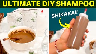 How To Shikakai Powder Shampoo DIY Natural Shampoo For Hair Growth [upl. by Beard]