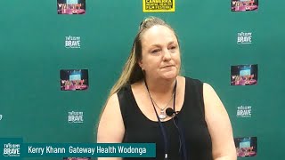 We speak to Kerry Khann Lived Experience Mental Health Worker Gateway Health Wodonga NSW [upl. by Drabeck]