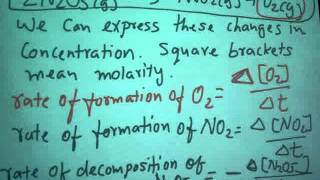 decomposition of dinitrogen pentoxide [upl. by Carli]