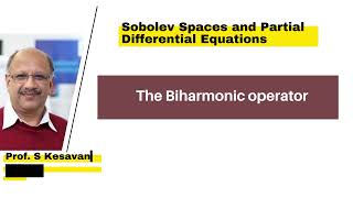 The Biharmonic operator [upl. by Jung]