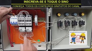 ALIMENTAÇÃO DE A1 e A2  COMUTAÇÃO DE BOBINA eletrica eletricista ddp comando [upl. by Annaeed]