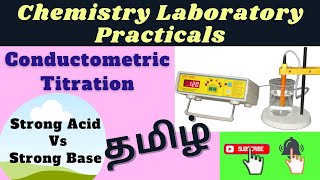 Conductometric Titration of Strong Acid Vs Strong Base  Chemistry Trending  In Tamil [upl. by Harl399]