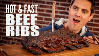 Hot amp Fast Beef Ribs  Record Time [upl. by Andrade]