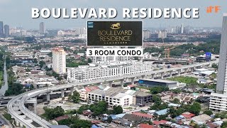 Boulevard Residence Damansara Condo FOR RENT houseforrent property hometour malaysia [upl. by Eiclehc]