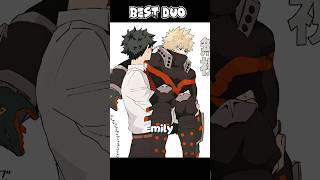 Best Duo😂❤️anime mha bnha myheroacademia deku bakugou bakudeku fyp memes funny shorts [upl. by Hunley]