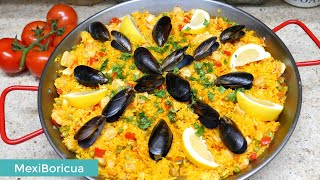 PAELLA DE MARISCO PASO A PASO [upl. by Eedissac259]