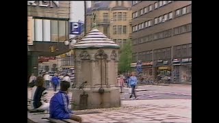 Slottet Drottninggatan och NAhuset i Örebro 1983 SVT [upl. by Cherry703]