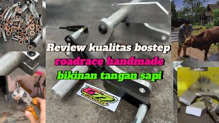 REVIEW KUALITAS BOSTEP ROADRACE HANDMADE BIKINAN TANGAN SAPI🐄‼️ [upl. by Dulcea]