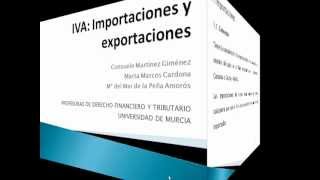 IVA Importaciones y exportaciones [upl. by Nahum511]