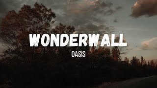 Oasis  Wonderwall  Instrumental  Lyrics [upl. by Soloman]