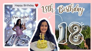 MY 18TH BIRTHDAY VLOG  What I got for my 18th birthday🎉✨🥳 [upl. by Arrik]