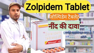 Zolpidem Tartrate 10 mgTablet  Zolpidem Tartrate 5 mg Tablet  Nitrest 10 mg Tablet ZolfreshTablet [upl. by Eirod]