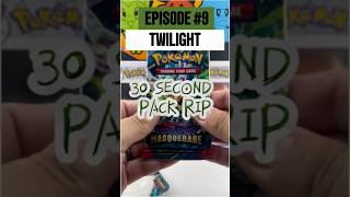 Pokemon Quick Rips Twilight Masquerade pack opening pokemon collectiblecards opening [upl. by Ahsikcin]