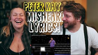 NEEDED A GOOD BELLY LAUGH Peter Kay Misheard Lyrics Reaction [upl. by Agnot613]