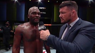 Derek Brunson Octagon Interview  UFC Vegas 36 [upl. by Jenn17]