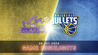 NBL Mini Brisbane Bullets vs Sydney Kings  Extended Highlights [upl. by Severin]