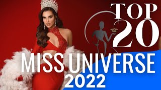 WOW Miss Universe 2022  Amazing Pre Preliminary Top 20 for Pageant fans [upl. by Acisse]