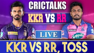 Live KKR Vs RR Match 47 Mumbai  CRICTALKS  TOSS amp PREMATCH  IPL LIVE 2022 [upl. by Nahtanaj]